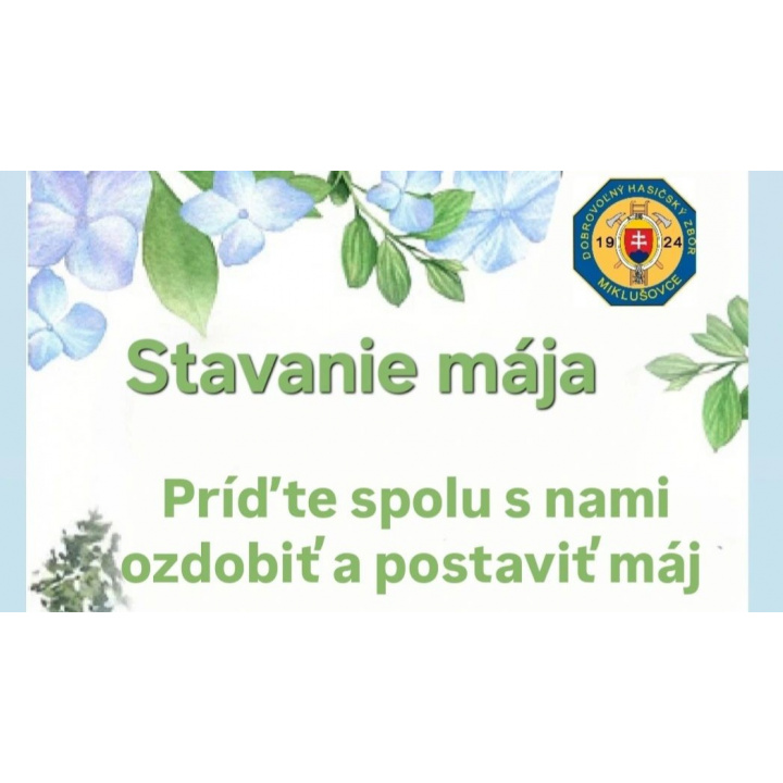 Pozvánka na kultúrno-spoločenské podujatie