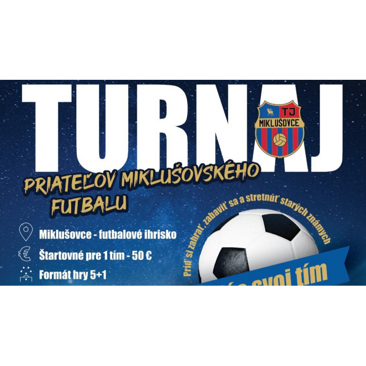 Pozvánka na kultúrno-športové podujatie